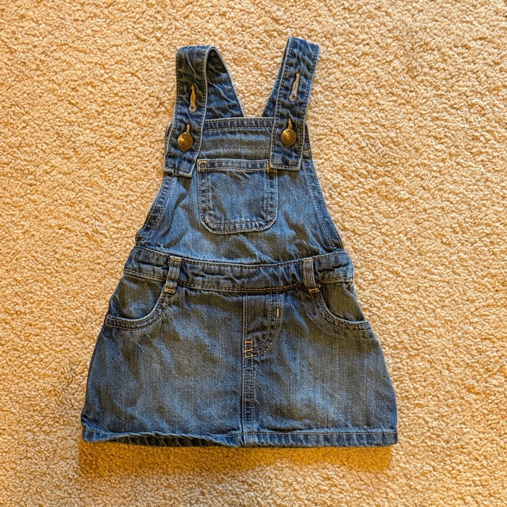 Old Navy Denim Kids Skirt Overalls